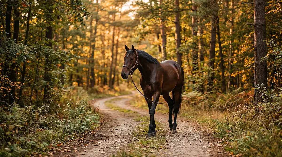 Passeio a cavalo para iniciantes no Haras Fortunato em Embu-Guaçu